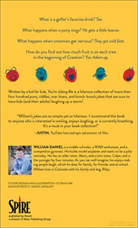 Youre Joking Me Jokes For Kids By A Kid - William Daniel [KSIĄŻKA]