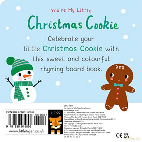 Youre My Little Christmas Cookie - Nicola Edwards [KSIĄŻKA]