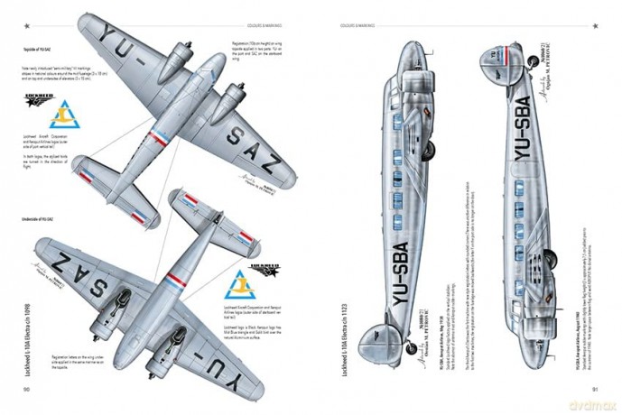 Yugoslav Electras - From Aeroput Airlin - Ognjan Petrovic [KSIĄŻKA]