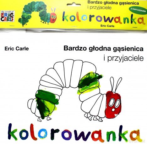 Bardzo Głodna Gąsienica I Przyjaciele - Eric Carle [KSIĄŻKA]