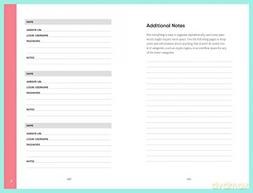 Z Password Book [KSIĄŻKA]