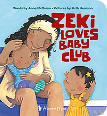 Zeki Loves Baby Club - Anna Mcquinn [KSIĄŻKA]