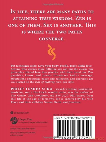Zen Sex The Way Of Making Love - Philip Toshio Sudo [KSIĄŻKA]