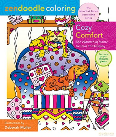 Zendoodle Coloring Cozy Comfort - Deborah Muller [KSIĄŻKA]