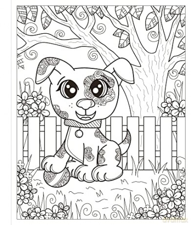 Zendoodle Coloring Rescue Pups - Jeanette Wummel [KSIĄŻKA]