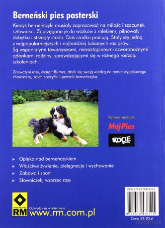 Berneński Pies Pasterski - Margit Burner [KSIĄŻKA]