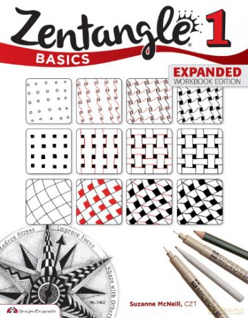 Zentangle 1 Basics Expanded - Suzanne Mcneill [KSIĄŻKA]