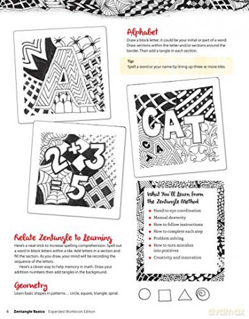 Zentangle 1 Basics Expanded - Suzanne Mcneill [KSIĄŻKA]