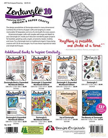 Zentangle 10 Workbook Edition - Czt Suzann Mcneill [KSIĄŻKA]