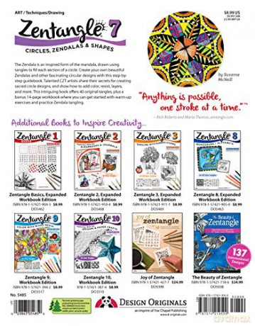 Zentangle 7 Workbook Edition - Suzanne Mcneill [KSIĄŻKA]