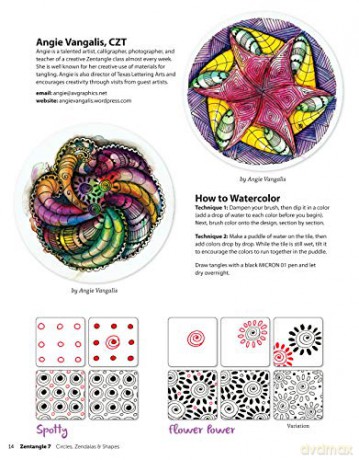Zentangle 7 Workbook Edition - Suzanne Mcneill [KSIĄŻKA]