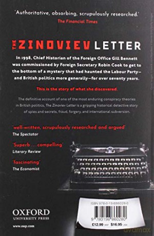 Zinoviev Letter - Gill Bennett [KSIĄŻKA]