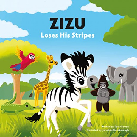 Zizu Loses His Stripes - Peter Barron [KSIĄŻKA]
