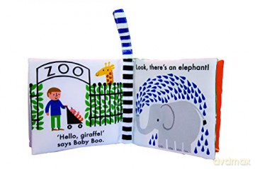 Zoo Cloth Book Boxed - Lisa Jones [KSIĄŻKA]