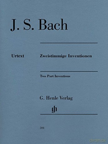 Zweistimmige Inventionen - Bach Js [KSIĄŻKA]