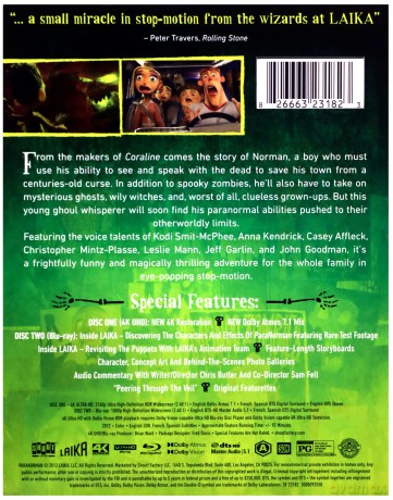 ParaNorman [Blu-Ray 4K]+[Blu-Ray]