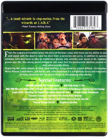 ParaNorman [Blu-Ray 4K]+[Blu-Ray]