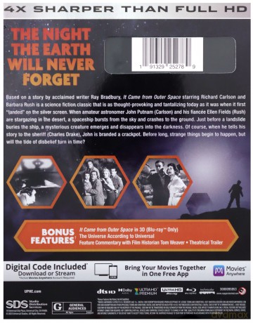 It Came from Outer Space (Przybysze z przestrzeni kosmicznej) [Blu-Ray 4K]+[Blu-Ray 3D]+[Blu-Ray]