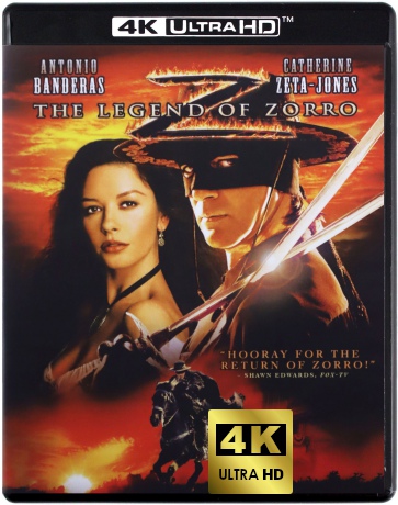 The Legend of Zorro (Legenda Zorro) [Blu-Ray 4K]+[Blu-Ray]