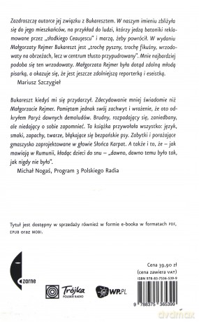 Bukareszt Krew I Kurz - Małgorzata Rejmer [KSIĄŻKA]