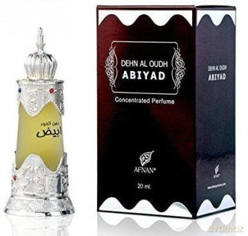 Afnan Dehn Al Oudh Abiyad - koncentrovaný parfémovaný olej - Volume: 20 ml