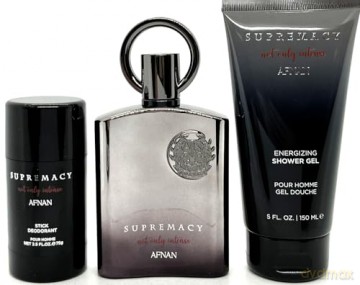 Afnan Supremacy Not Only Intense - parfémovaný extrakt 100 ml + sprchový gel 150 ml + tuhý deodorant 75 g