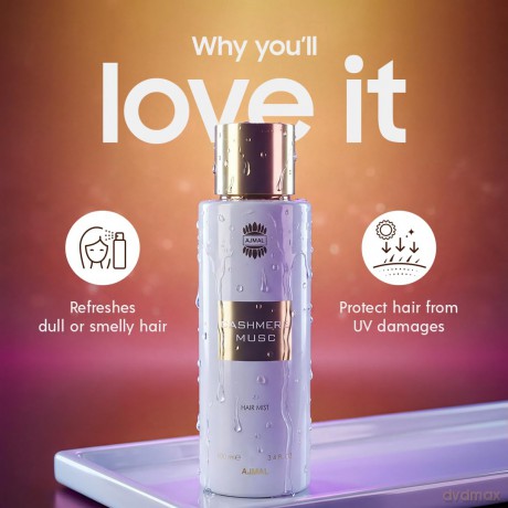 Ajmal Cashmere Musc - vlasový sprej - Volume: 100 ml
