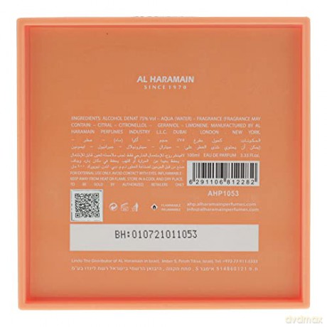Al Haramain L`Aventure Rose - Woda perfumowana - Volume: 100 ml