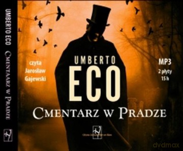 Cd Mp3 Cmentarz W Pradze - Umberto Eco [KSIĄŻKA]