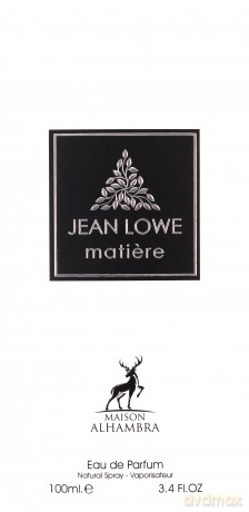 Alhambra Jean Lowe Matiere - Woda perfumowana - Volume: 100 ml