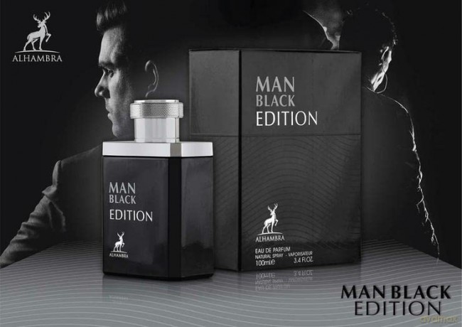 Alhambra Man Black Edition - Woda perfumowana - Volume: 100 ml
