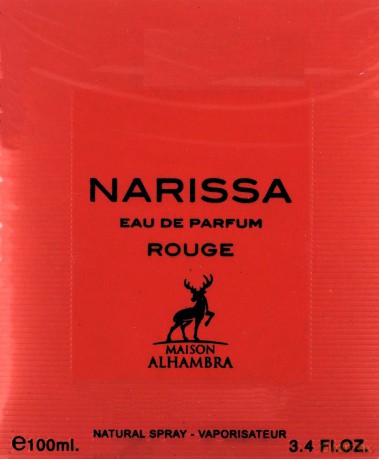 Alhambra Narissa Rouge - Woda perfumowana - Volume: 100 ml