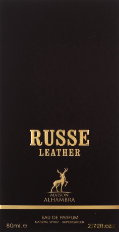 Alhambra Russe Leather - Woda perfumowana - Volume: 80 ml