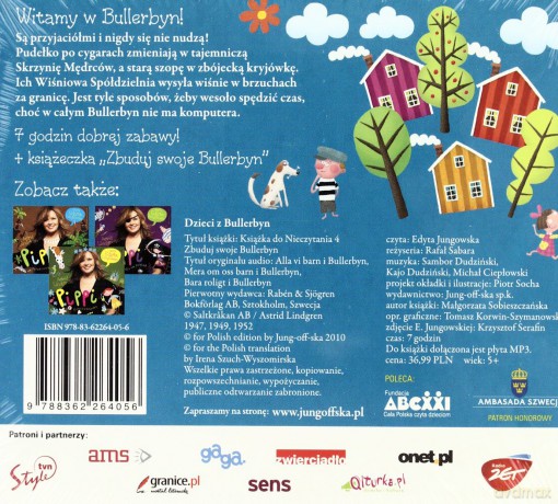 Cd Mp3 Dzieci Z Bullerbyn - Astrid Lindgren [KSIĄŻKA]