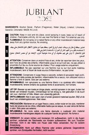 Alhambra Jubilant Rose - Woda perfumowana - Volume: 100 ml