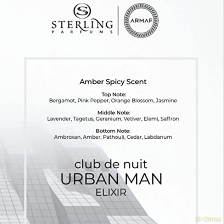Armaf Club De Nuit Urban Man Elixir - Woda perfumowana - Volume: 30 ml