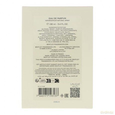 Bentley Beyond The Collection Vibrant Hibiscus - Woda perfumowana - Volume: 100 ml