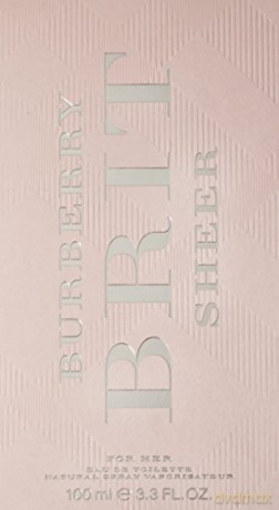 Burberry Brit Sheer - Woda toaletowa - Volume: 100 ml