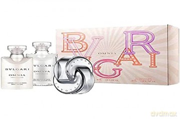 Bvlgari Omnia Crystalline - Woda toaletowa 40 ml + body lotion 40 ml + shower gel 40 ml