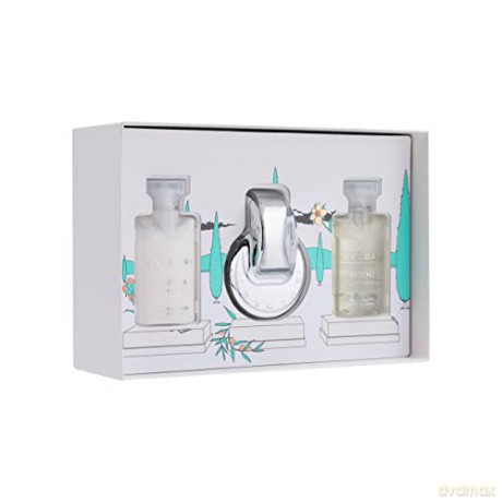 Bvlgari Omnia Crystalline - Woda toaletowa 40 ml + body lotion 40 ml + shower gel 40 ml