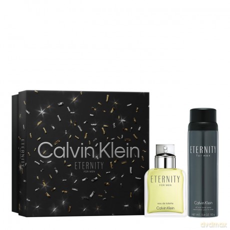 Calvin Klein Eternity For Men - Woda toaletowa 100 ml + deodorant spray 150 ml
