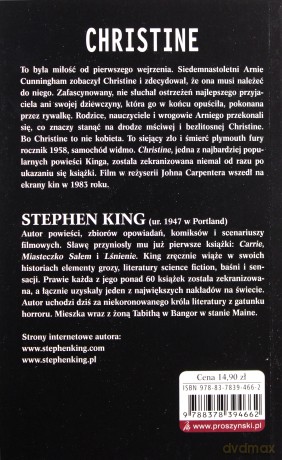 Christine Wyd. Kieszonkowe - Stephen King [KSIĄŻKA]