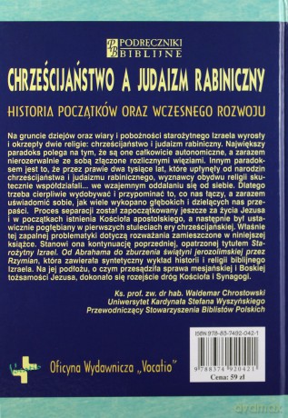 Chrześcijaństwo A Judaizm Rabiniczny - Hershel Shanks [KSIĄŻKA]