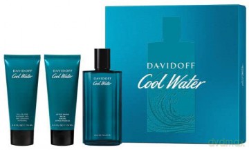 Davidoff Cool Water Man - Woda toaletowa 125 ml + shower gel 75 ml + aftershave 75 ml