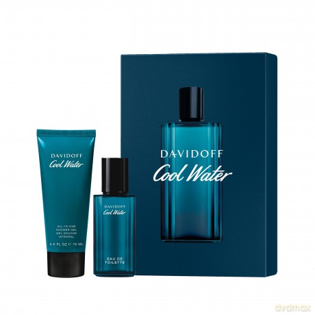 Davidoff Cool Water Man - Woda toaletowa 40 ml + shower gel 75 ml