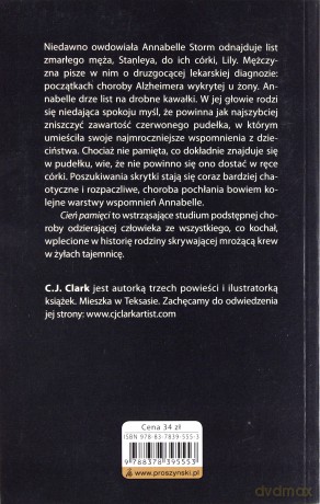 Cień Pamięci - C.J Clark [KSIĄŻKA]