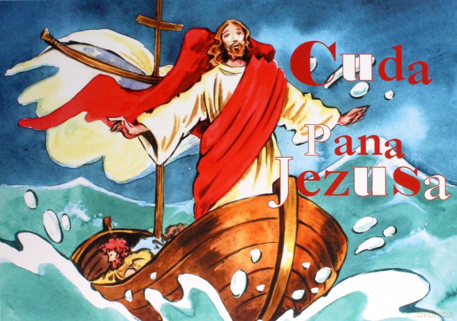 Cuda Pana Jezusa Malowanka Dla Dzieci - Krzysztof Faber [KSIĄŻKA]