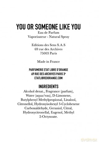 Etat Libre D´Orange You Or Someone Like You - Woda perfumowana - Volume: 100 ml
