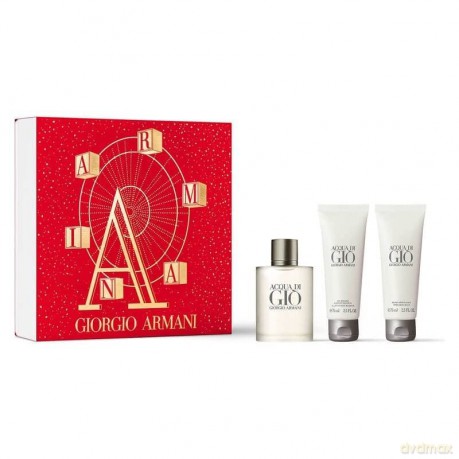 Giorgio Armani Acqua Di Gio Pour Homme - Woda toaletowa 50 ml + shower gel 75 ml + aftershave 75 ml