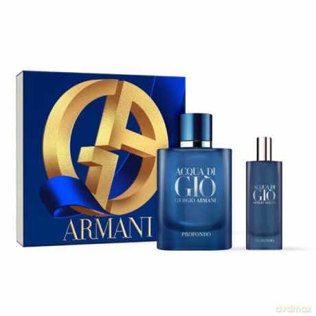 Giorgio Armani Acqua Di Gio Profondo - Woda perfumowana 75 ml + Woda perfumowana 15 ml